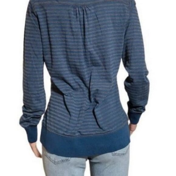 Shop brick basic crew neck short bell sleeves almond relaxed fit casual topXL,L - Picture 5 of 5